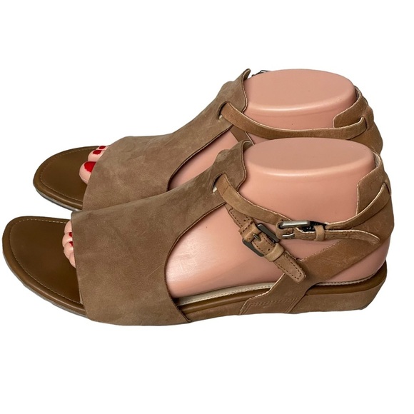 Ecco Suede Strappy Sandals Size 40 US 9/9.5 - Picture 1 of 11